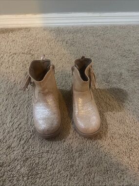Old Navy Girls Sparkle Ankle Boots